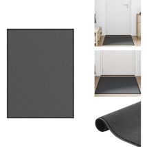 Paillasson anthracite 90x120 cm - Paillasson - Paillasson De Porte - Paillasson De Bienvenue - Paillasson De Porte Extérieur