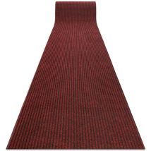 Paillasson antidérapant pour les mètres courants gin 3086 Liverpool extérieur, intérieur, sur caoutchouc - rouge 100 cm red 100x300 cm