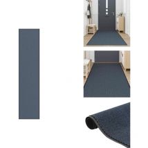 Paillasson bleu 115x500 cm - Paillasson - Paillasson De Porte - Paillasson De Bienvenue - Paillasson De Porte Extérieur