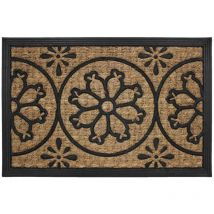 Paillasson rectangle coco Rosace