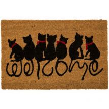 Paillasson welcome chats 60 cm