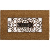 Paillasson en gomme Welcome 75 cm