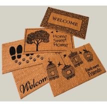 PAILLASSON COCO TRENZADO PANAMA 40x70CM STD