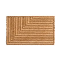 Paris Prix - Paillasson en Fibre de Coco 'Jon' 45x75cm Naturel