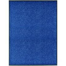 Abcrital - Paillasson lavable Bleu 90x120 cm - The Living Store - Bleu