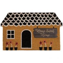 Unimasa - Paillasson Maisonnette Home Sweet Home 75 cm
