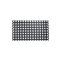 Tuttacasa - paillasson modulable mod robustus en pvc noir 40x70 cm moquette antidA rapante