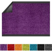 Tapis de Porte sur mesure Use&Wash Violet 200 x 200 cm