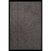 Paillasson,tapis D'Entrée,tapis De Porte Intérieur Et Extérieur Rayé Beige 80x120 Cm Vdvm622301