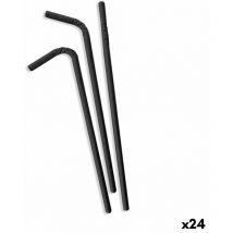 Pailles Algon carton noir 25 pièces 24 pièces