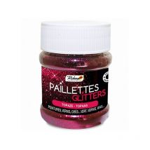 Paillette colorées Richard pour peinture, vernis et cire 30g Paillette: topaze
