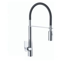 Paini France - paini Addict mezclador de cocina caño alto cromado extraíble