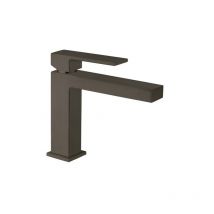 Paini France - paini Dax Slim Mezclador de lavabo en pvd negro cepillado