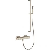 Paini France - Paini - Mezclador termostático de ducha con set de ducha Dax Square