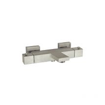 Paini France - Paini Mitigeur bain douche thermostatique mural Dax grey acier