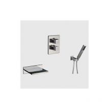 Paini France - Paini - Mitigeur thermostatique avec ensemble de douche