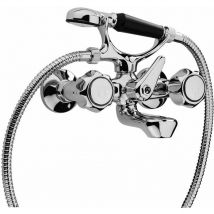 Miscelatore vasca esterno con doccetta e flessibile Paini Arno 37CR100 Cromo