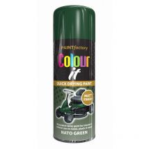 Paint Factory 1747 Colour It Spray Paint Nato Green Matt 400ml