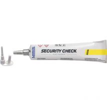 Security Check Paint Marker, Yellow, 50ml - Markal