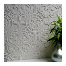 Anaglypta - Paintable Wallpaper Embossed Textured Luxury Vinyl Easy Apply Egon
