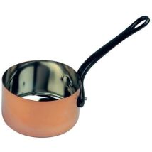 Casseruola in rame – 12 cm – 716363 – Fabbricata in Francia – Manico in ghisa – Spessore 1,7 mm