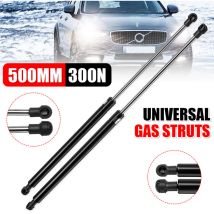 Pair 50cm 300N Universal Stainless Steel Car Boat Caravans Gas Struts Spring Struts Lift Tool Box Top Lid Rod