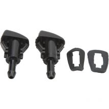 Paire de buses de lave-glace 5113049AA de remplacement pour Dodge ram 2009-2010 - Jeffergarden