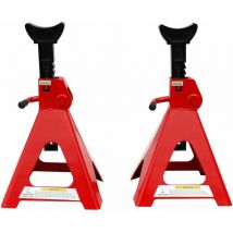 NEJKS-03 Paire de chandelles a cremaillere 6 Tonnes, 39-61cm - Varan Motors