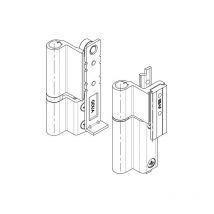 Fapim - Paire de paumelle symétrique Galicube oscillo-battant ral 9010 Blanc - 1404AI32