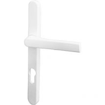 Poignées Alu De Porte Etroite 24mm / Porte fenêtre Blanc