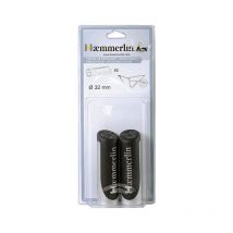 Paire de poignée Haemmerlin bi-matières ø 32 mm pour brouettes - 309002106