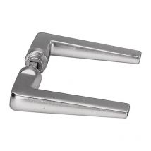 AMF - Paire de poignées de porte 465 Alu.105 sans rosace vk 8mm