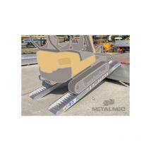 Paire de rampes Metalmec 100 x 360 x 3056 1750 Kg avec bords - MM101BL3630