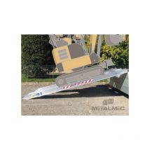 Metalmec - paire de rampes 115 x 360 x 3485 2000 Kg avec bords - M076MM116BL3635