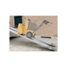 PAIRE DE RAMPES METALMEC 40 x 215 x 2500 630 Kg SANS BORDS - MM040SL2025