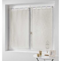 Paire de rideaux - Effet lin Lin 2x60x90 cm