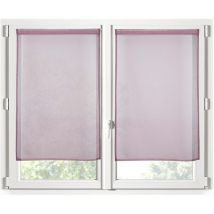 Paire de Rideaux Voile brise bise 60 x 160 cm blush