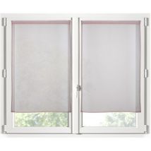Paire de Rideaux Voile brise bise 60 x 160 cm roselin