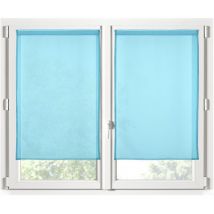 Paire de Rideaux Voile brise bise celadon 60 x 90 cm