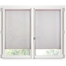 Paire de Rideaux Voile brise bise roselin 60 x 90 cm