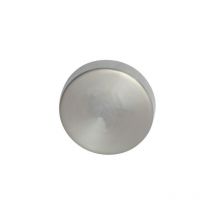 Ouvre&Déco - 2 rosaces de porte Inox mat sans trou salon cuisine séjour