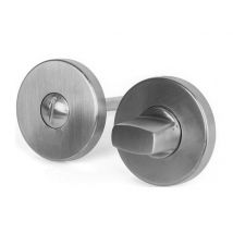 Paire de rosaces inox 304 Balsac / Vabre / Vallon / Valady - wc sans voyant - U19/L19/V19 - 434