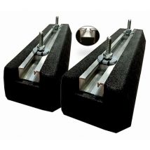 Paire de supports de sol EID mini rubber 400MM 300KG - AS400PMBFP