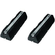 Paire de Support sol caoutchouc rubber 600 x 100 x 130 complet