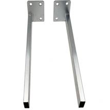 Dianhydro - Paire de supports en acier pour lavabos emotion