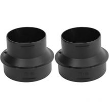 Basetbl - Paire de tubes adaptateurs de chauffage 60 à 75 mm pour chauffage Webasto, connecteurs de tuyau de conduit