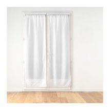 Paire de Voilages Passe-Tringle 'Dandy' 70x200cm Blanc