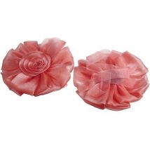 Paire d'embrasses de rideaux en dentelle et fleurs, décorations de Noël, porte-rideaux en ruban, pour chambre d'enfant