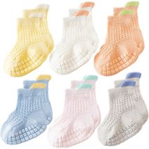 Yzmrbdqc - paires de chaussettes d'été en maille pour bébés garçons, chaussettes pour petites filles, chaussettes pour nouveau-nés filles,