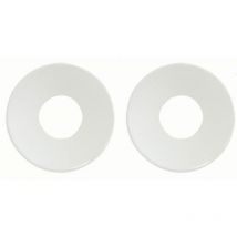 Par de rosetas de manilla R92 Blanco 19 Normbau 247270